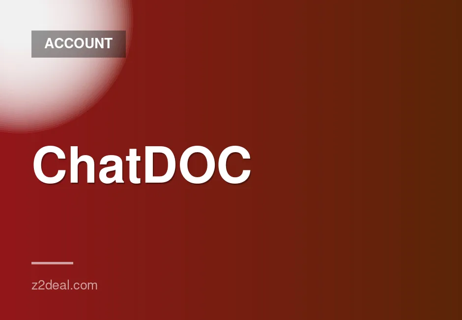 ChatDOC Pro 7-Day Access with Full Warranty and Instant Delivery on Shared Account