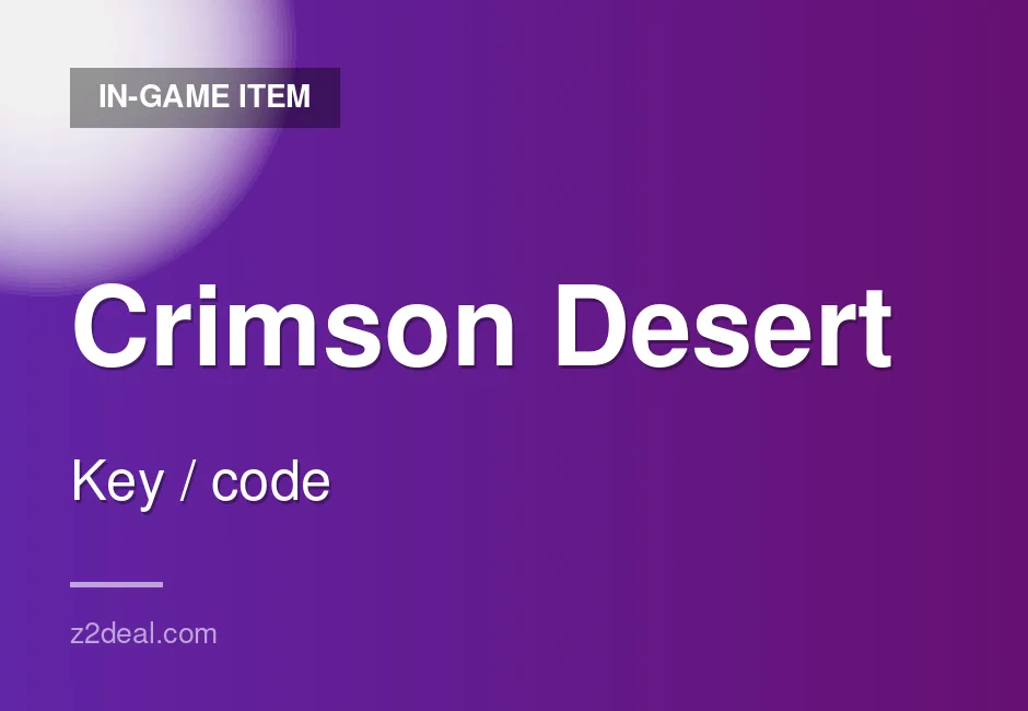 Premium Crimson Desert Game Key | Key Delivery | Xbox | Brazil | Simple Process