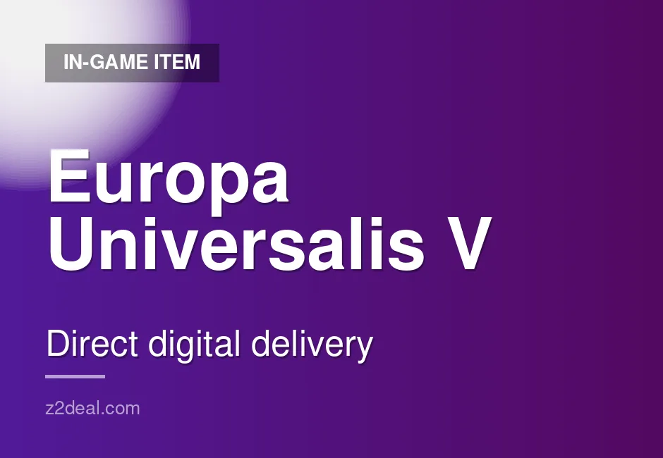 Trusted Europa Universalis V Game Key | Steam | Straightforward Order