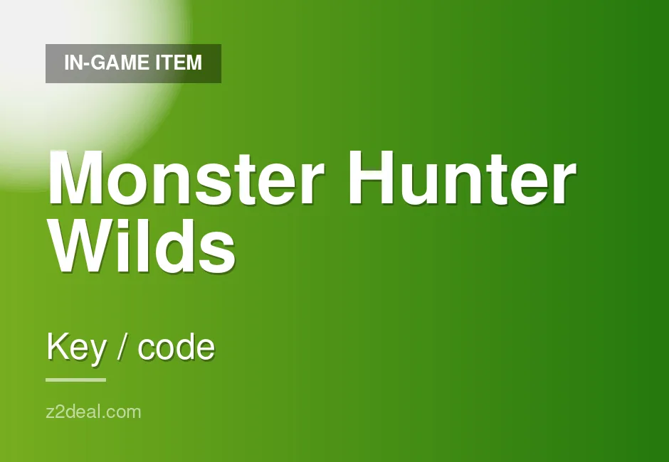 Buy Monster Hunter Wilds Game Key | United States | Key Delivery | Xbox | Smooth Delivery
