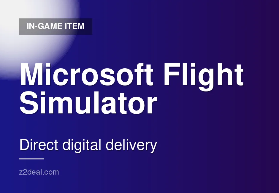 Trusted Microsoft Flight Simulator Game Key | Warranty Included | Deluxe Edition | Bonus Included | PC | Easy Checkout