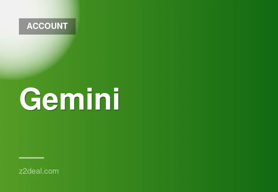One Month Family Manager Account for Google AI Gemini