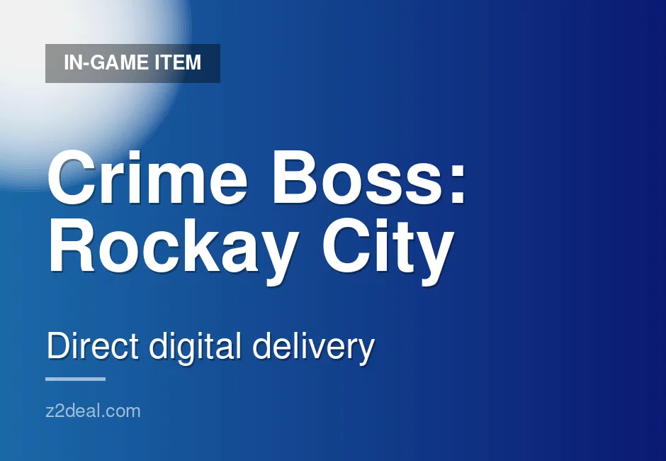 Buy Crime Boss: Rockay City Game Key | 0 Hours | Xbox | Safe Method | Bonus Included | Smooth Delivery