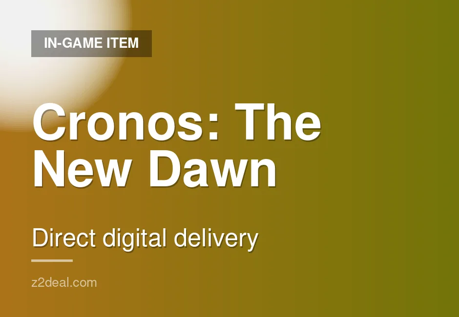 Genuine Cronos: The New Dawn Game Key - Global - Direct Top-Up - Xbox - Verified Stock