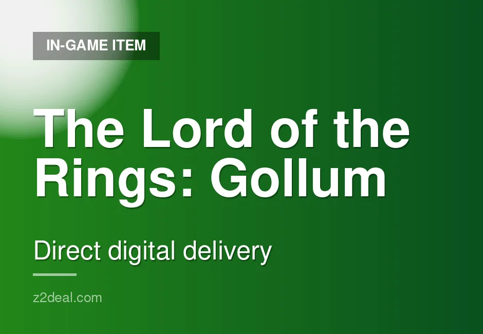 Quick The Lord of the Rings: Gollum Game Key - Pre-Order - Order With Confidence
