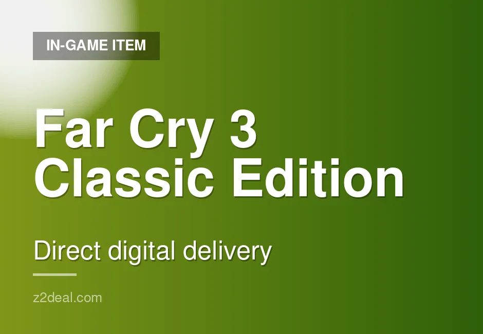 Reliable Far Cry 3 Classic Edition Game Key - 0 Hours - Xbox - Genuine Source - Bonus Included - Prompt Delivery