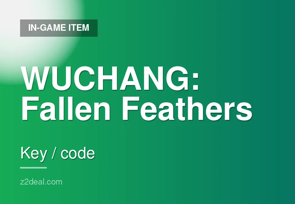 Quick WUCHANG: Fallen Feathers Game Key - Key Delivery - Xbox - Global - Ready to Use