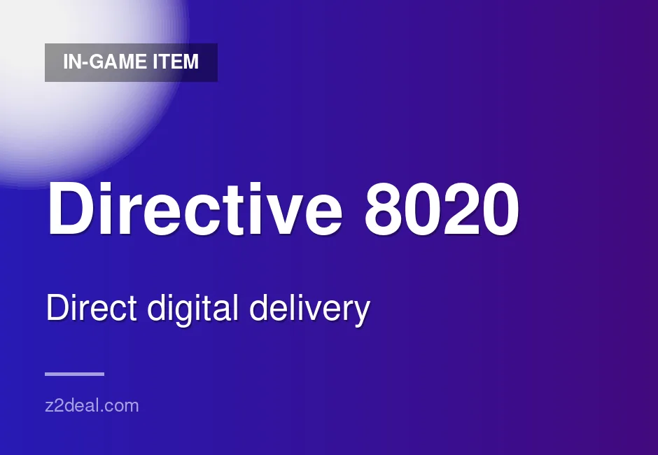 Reliable Directive 8020 Game Key - PlayStation - Prompt Delivery