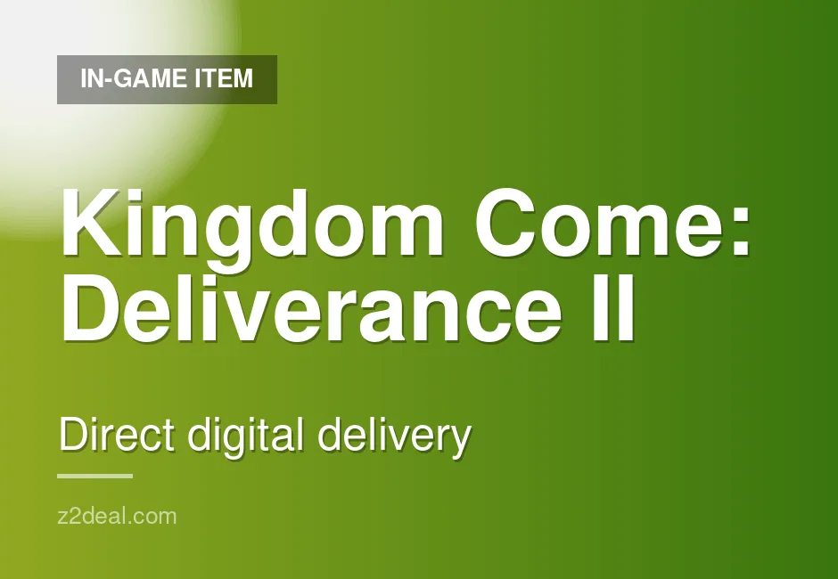 Premium Kingdom Come: Deliverance II Game Key | Direct Top-Up | Xbox | Simple Process