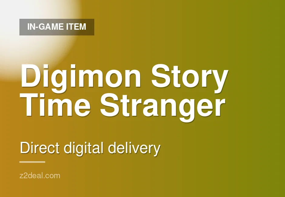 Instant Digimon Story Time Stranger Game Key | Global | Direct Top-Up | Xbox | Delivered With Care