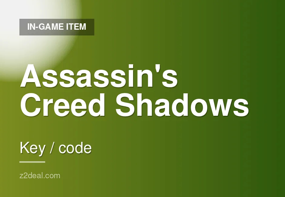 Reliable Assassin's Creed Shadows Game Key - United States - Key Delivery - Xbox - Buyer Protected