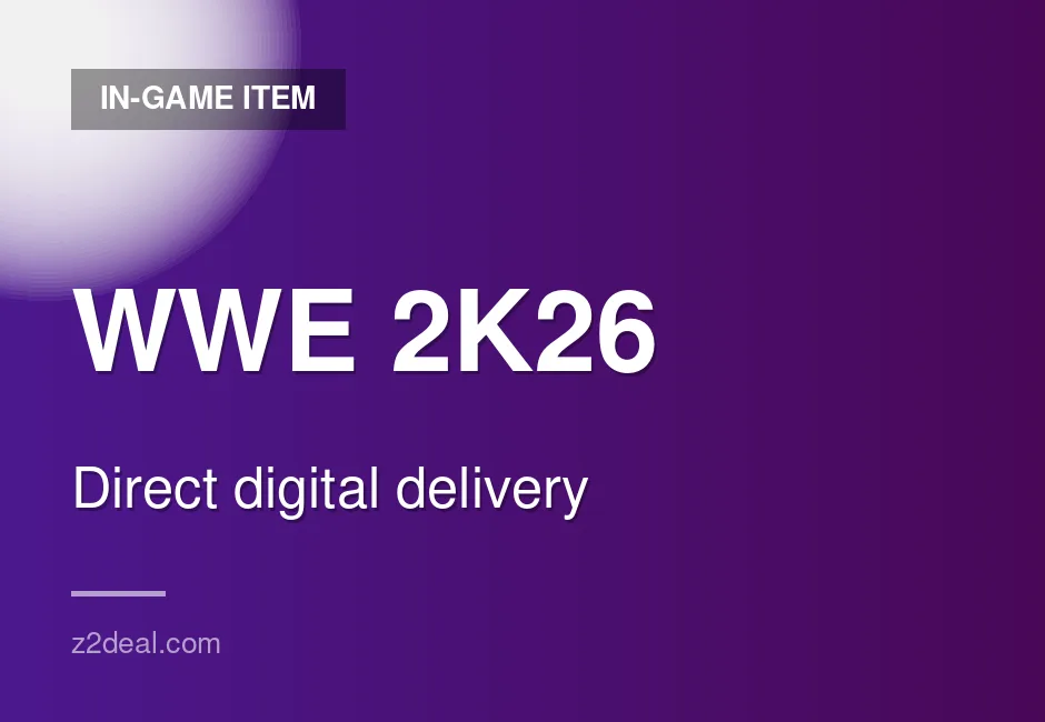 Trusted WWE 2K26 Game Key | 26 Edition | PlayStation | Straightforward Order