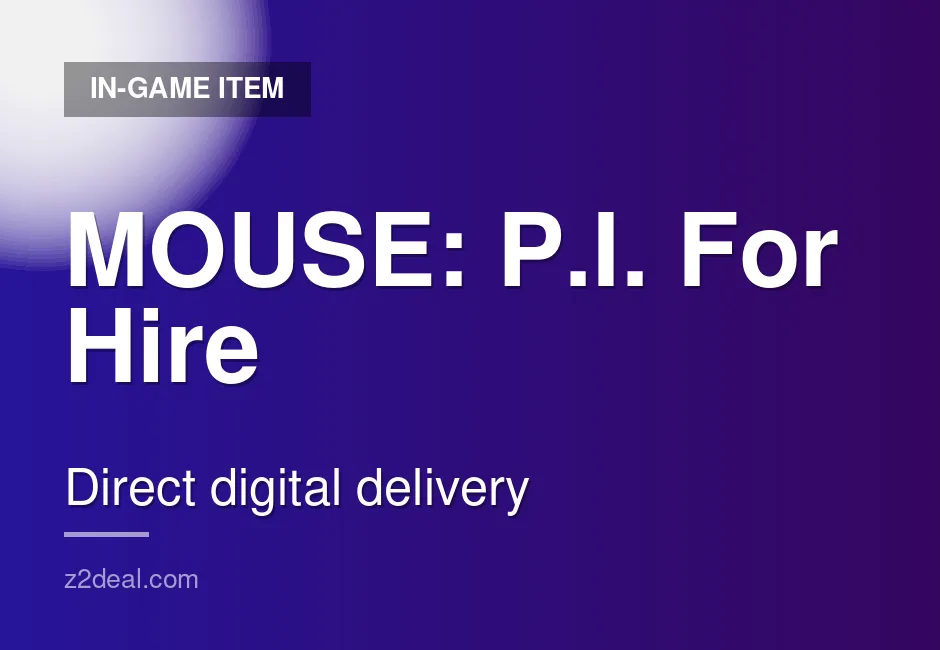 Instant MOUSE: P.I. For Hire Game Key | Steam | Careful Handling