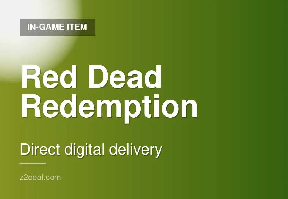 Trusted Red Dead Redemption Game Key | Gifting Service | Xbox | Straightforward Order