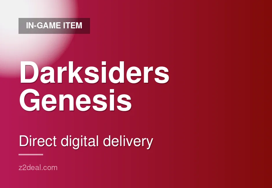 Instant Darksiders Genesis Game Key | Bonus Included | Steam | Instant Delivery | Works Worldwide | Proven Seller