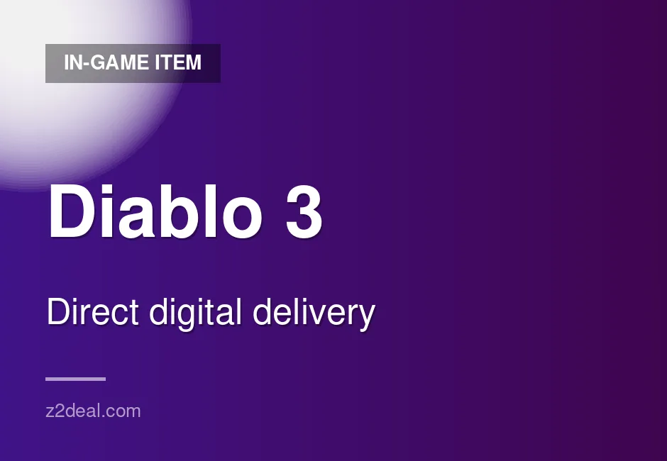 Genuine Diablo 3 Game Key - Secure Ordering