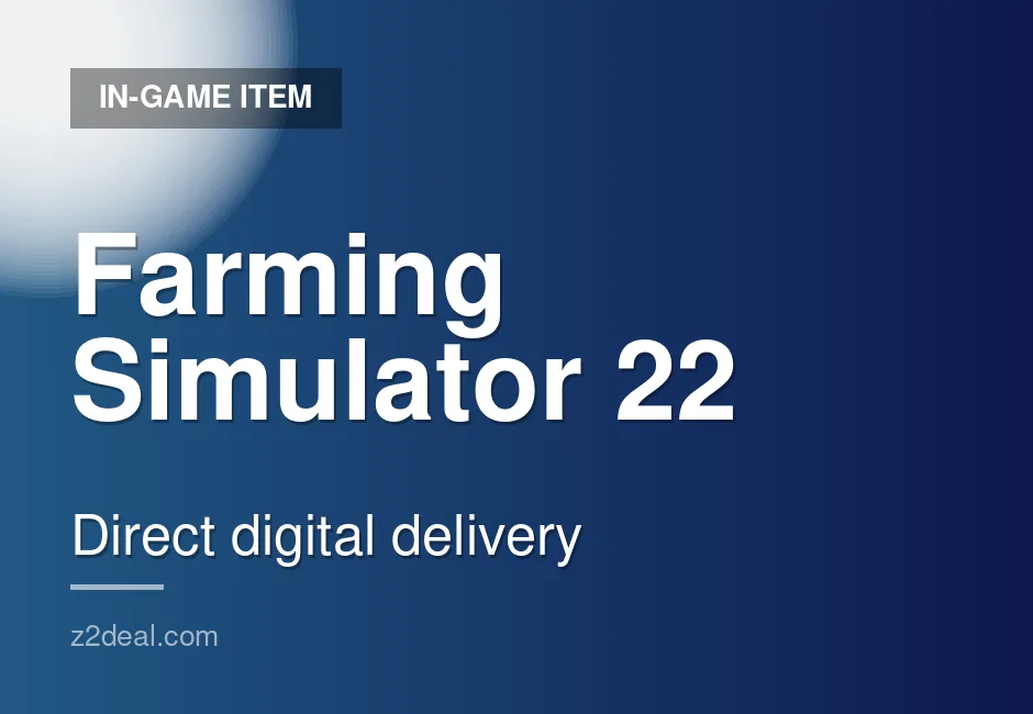 Trusted Farming Simulator 22 Game Key | Instant Delivery | 24/7 Support | Shared Account | Steam | Straightforward Order