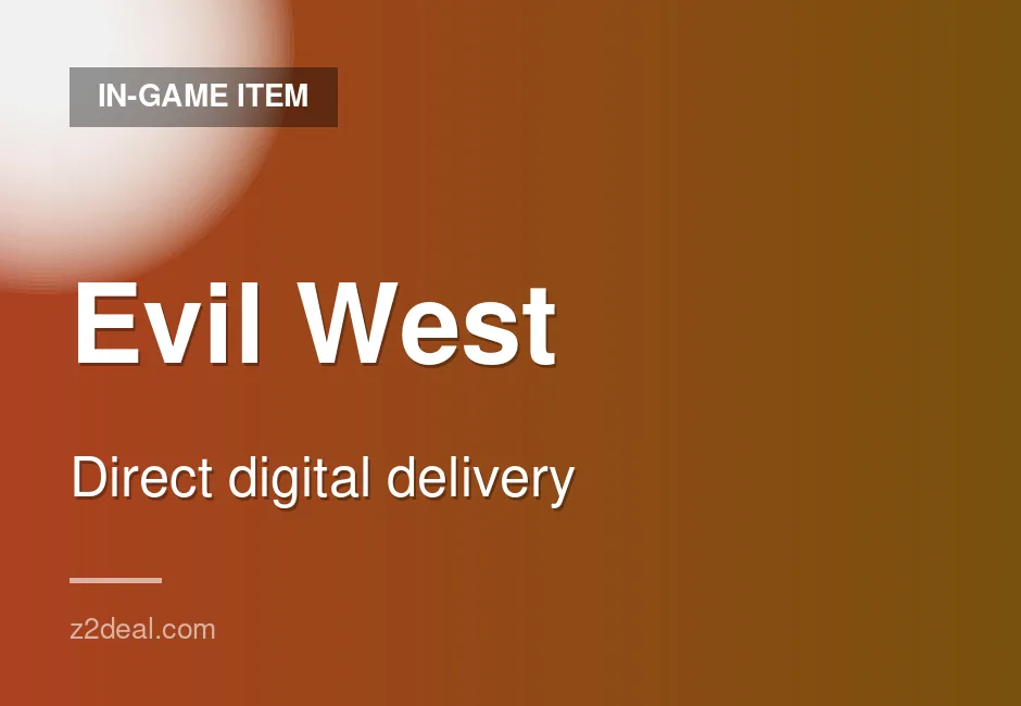 Buy Evil West Game Key | 0 Hours | Safe Method | Bonus Included | Xbox | Hassle-Free