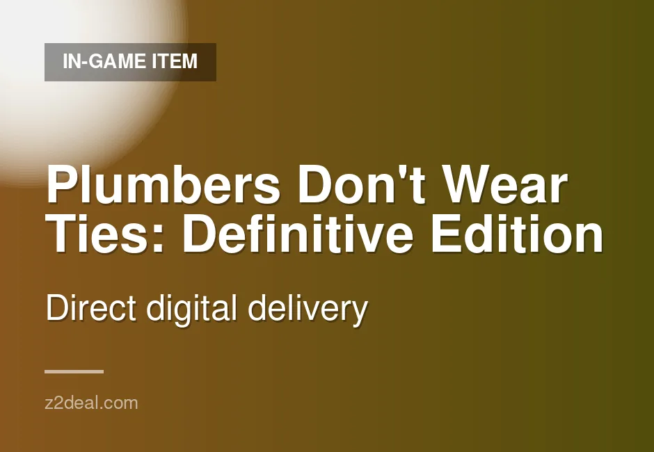 Genuine Plumbers Don't Wear Ties: Definitive Edition Game Key - PlayStation - Global - Secure Ordering