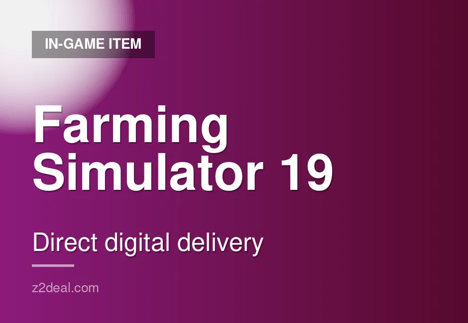 Premium Farming Simulator 19 Game Key | Works Worldwide | Steam | Instant Delivery | Deluxe Edition | Simple Process