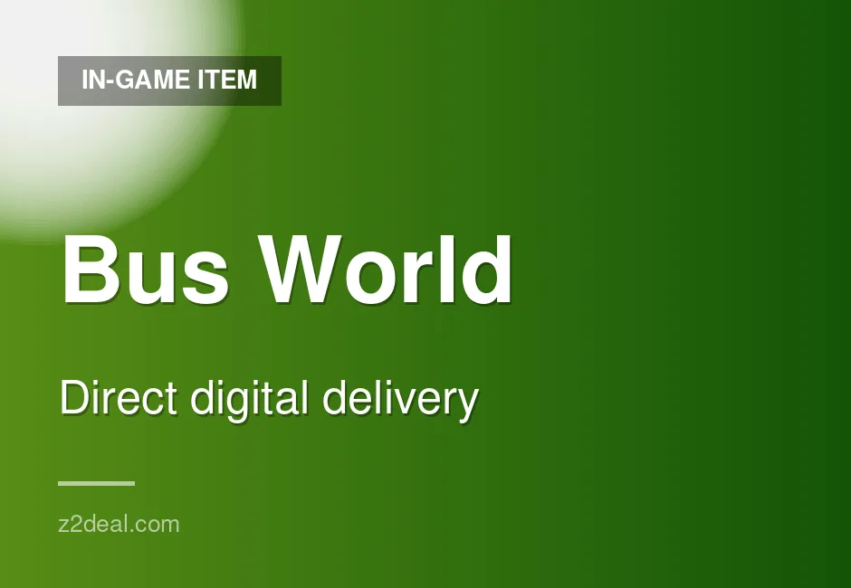 Reliable Bus World Game Key - Epic Games - Buyer Protected