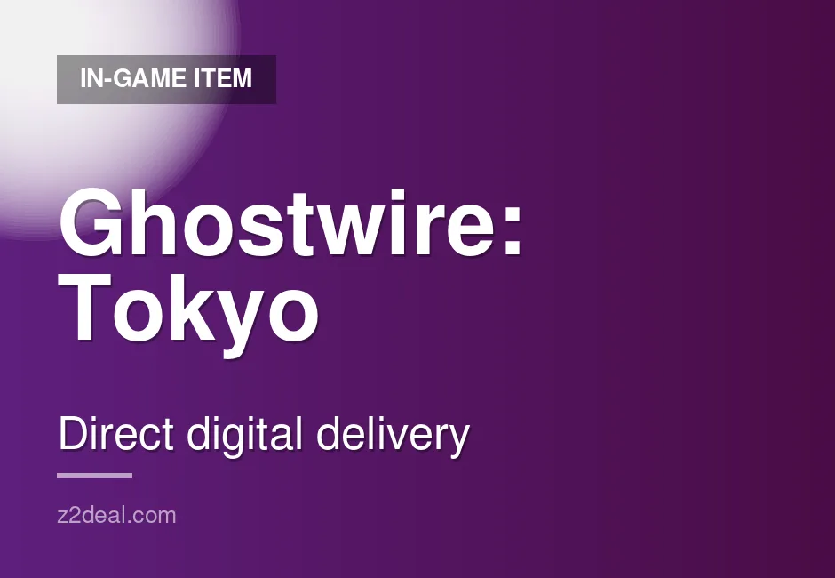 Instant Ghostwire: Tokyo Game Key | Xbox | Delivered With Care