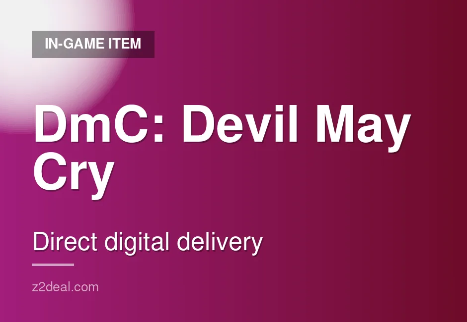 Instant DmC: Devil May Cry Game Key | Delivered With Care