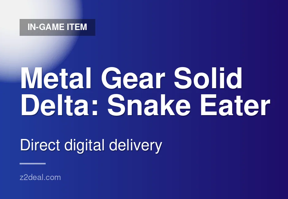 Buy Metal Gear Solid Delta: Snake Eater Game Key | Gifting Service | Xbox | Smooth Delivery