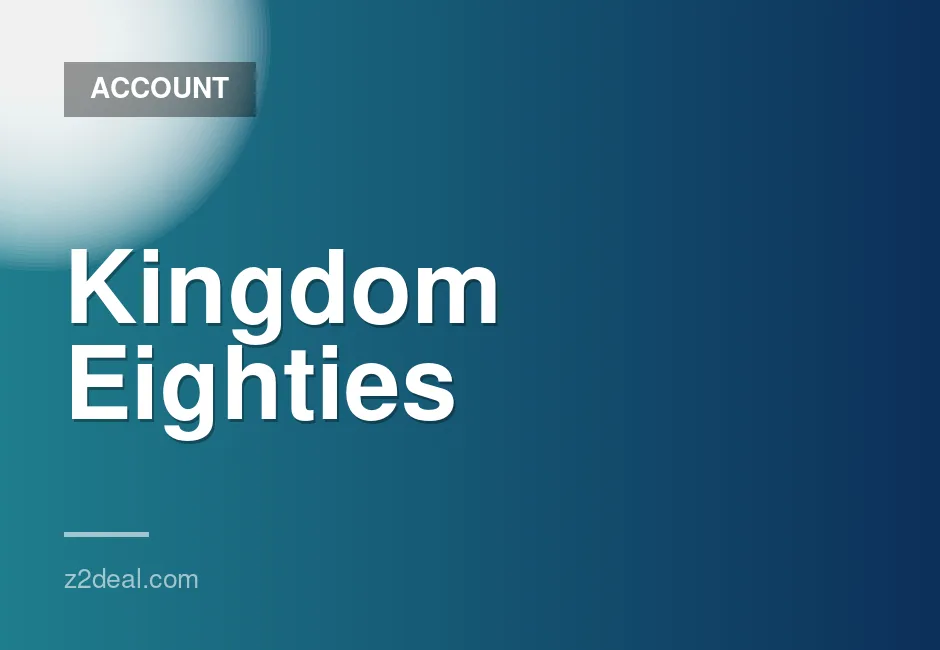 New Steam Account for Kingdom Eighties – 0 Hours Played, Data Changeable, Quick Delivery