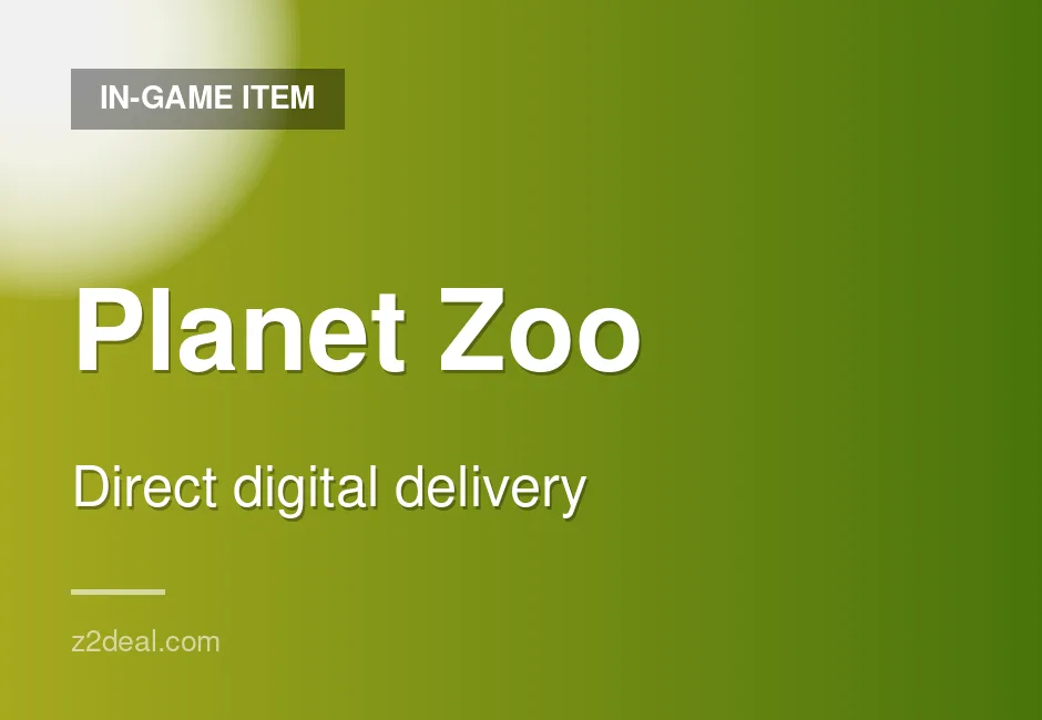 Quick Planet Zoo Game Key - PC - United States - Ready to Use