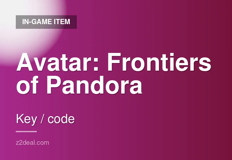 Reliable Avatar: Frontiers of Pandora Game Key - Xbox - Key Delivery - No Waiting Around