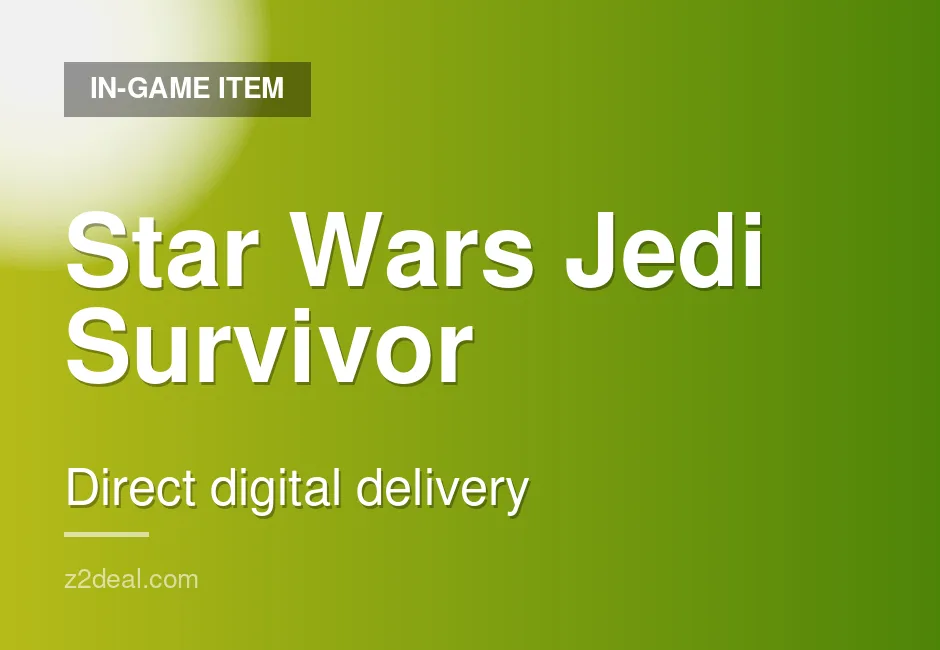 Premium Star Wars Jedi Survivor Game Key | Xbox | Trusted Seller