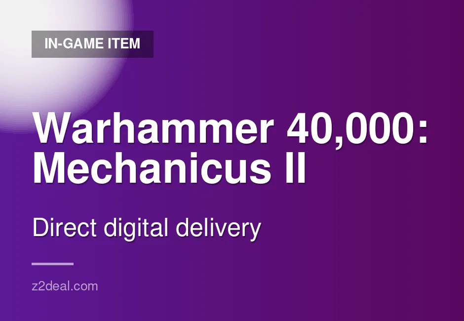 Buy Warhammer 40,000: Mechanicus II Game Key | Epic Games | Fast Delivery