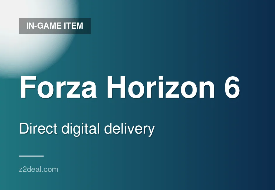 Premium Forza Horizon 6 Game Key | 6 Edition | Gifting Service | Xbox | Simple Process