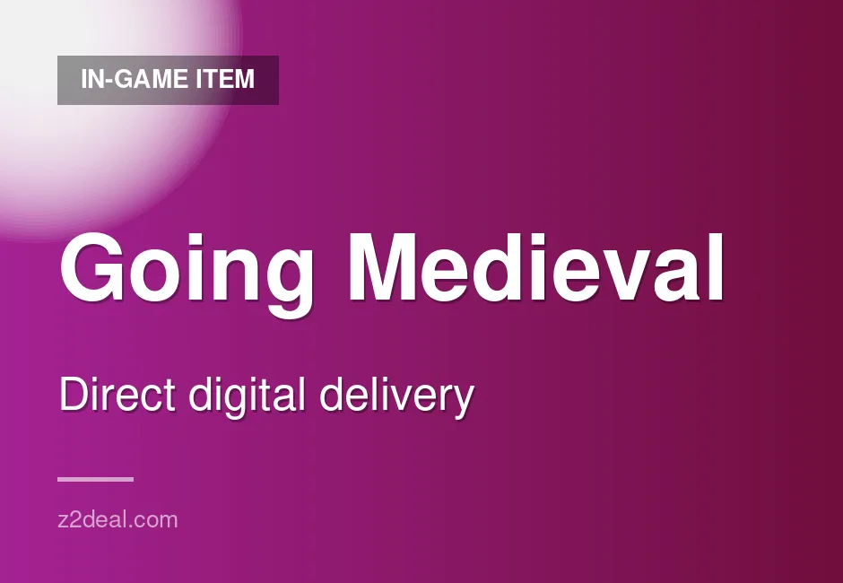Premium Going Medieval Game Key | Steam | Clean Transaction
