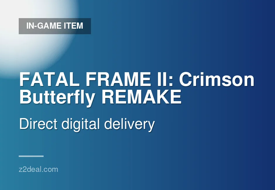 Genuine FATAL FRAME II: Crimson Butterfly REMAKE Game Key - Xbox - Gifting Service - Same-Day Delivery