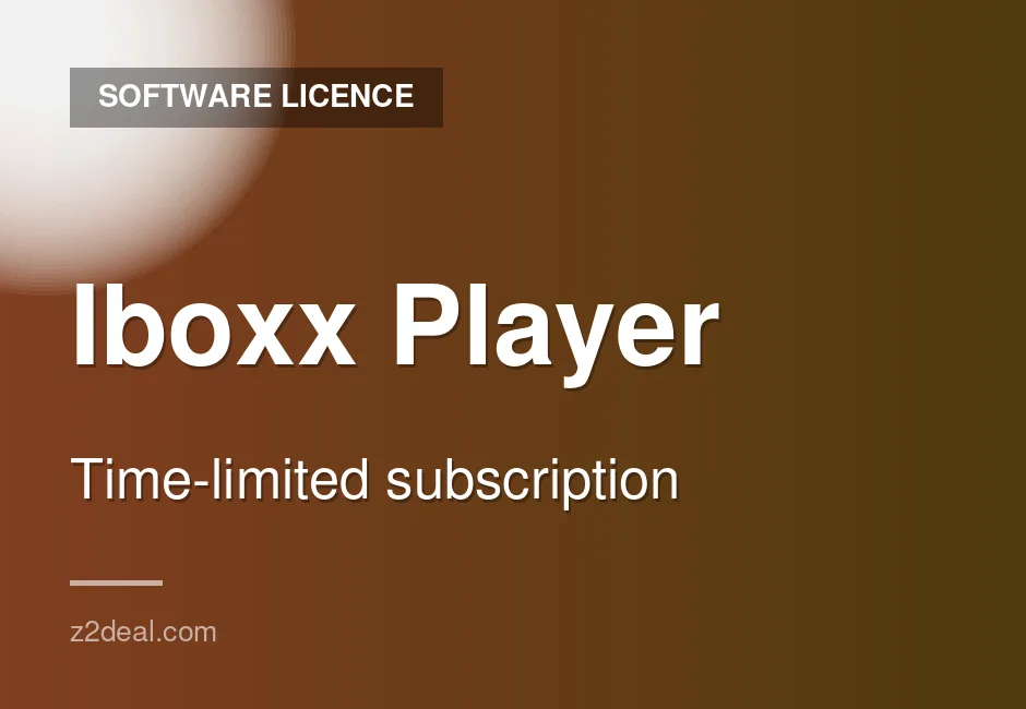 Buy Iboxx Player License - 12 Months - Global - Fast Delivery - 24/7 Support - Buyer Protected