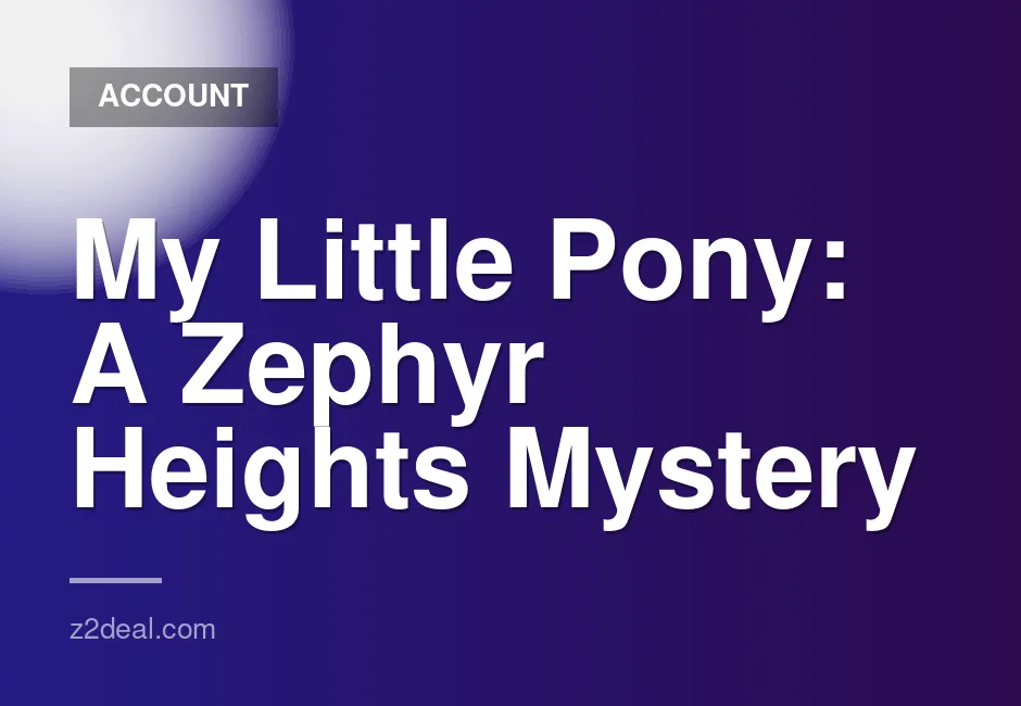 My Little Pony: A Zephyr Heights Mystery digital download for Nintendo Switch