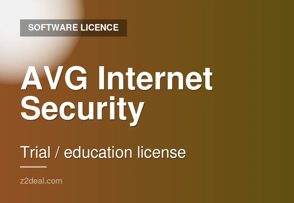 Instant AVG Internet Security License | 1 Device | Works Worldwide | PC | Instant Delivery | Safe Method | Proven Seller