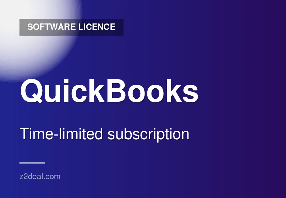 QuickBooks License - Genuine Source - Key Delivery - Dependable Seller