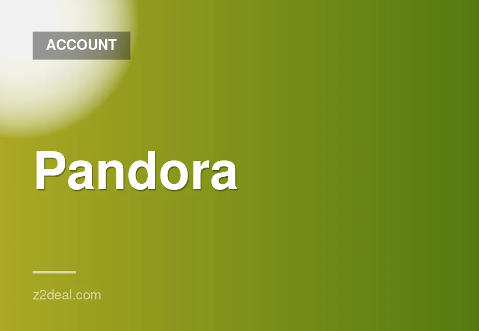 One Month Pandora Premium Subscription with Warranty and Fast Delivery