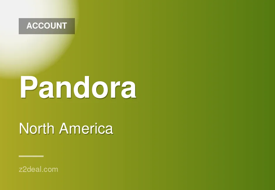 1 Month Pandora Premium Music Account with Full Warranty - USA