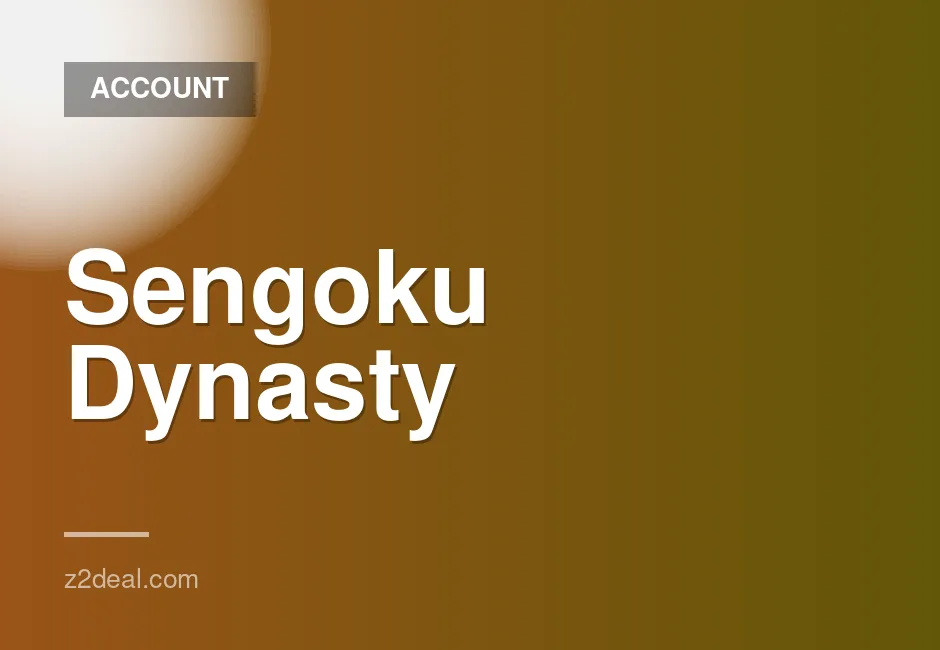 Sengoku Dynasty Game Account for Sale - Secure buyer protection Marketplace