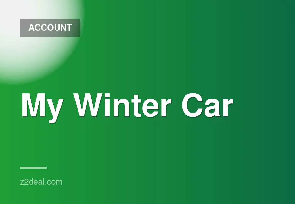 My Winter Car Steam Account with Instant Delivery and Free Game Choice