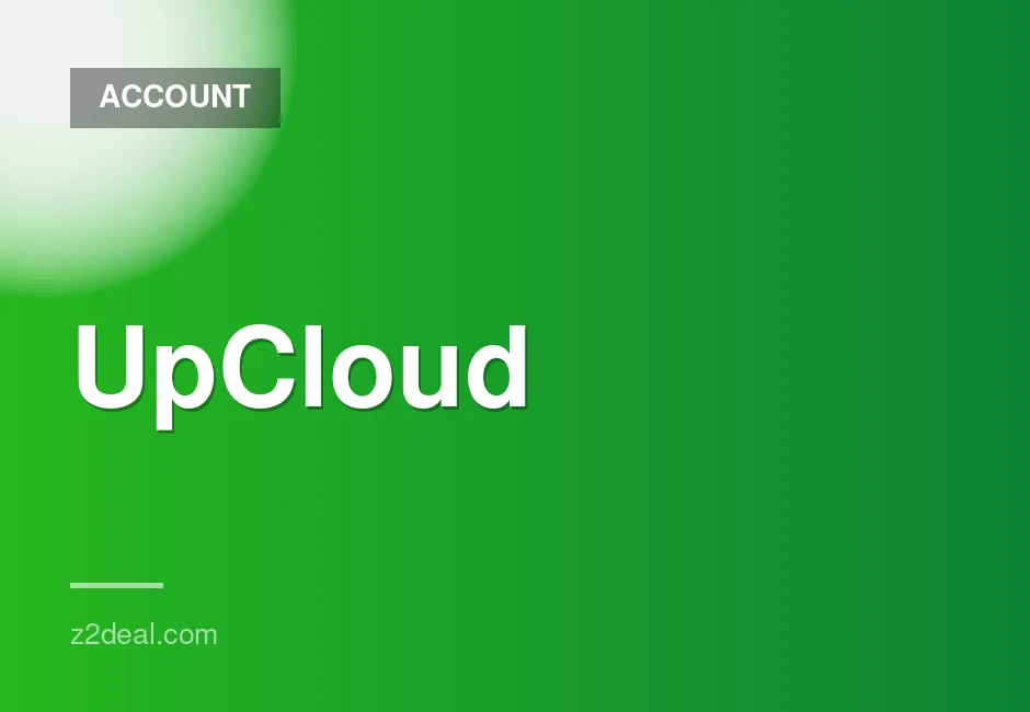 UpCloud Account with 8 CPU Free Trial and $250 Credit - Quick Delivery for 30 Days