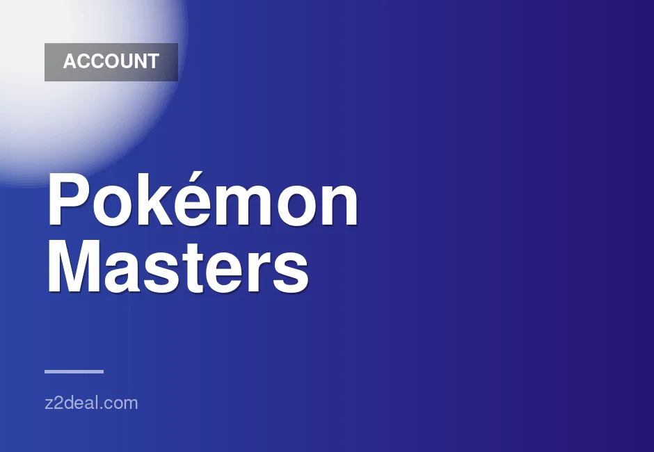 High-Level Pokémon Masters Account with 394 Sync Pairs, 43K Gems, and Top Meta Characters