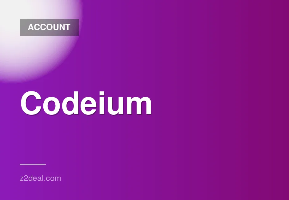 Codeium Windsurf Pro Plan 1 Month Subscription - Private Account Access