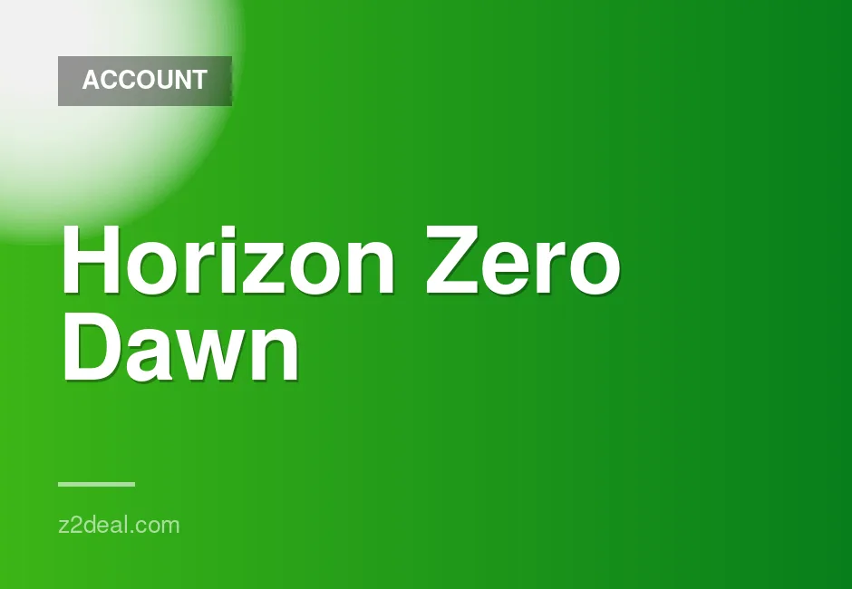 Horizon Zero Dawn Steam Account with Instant Delivery and Free Game Choice