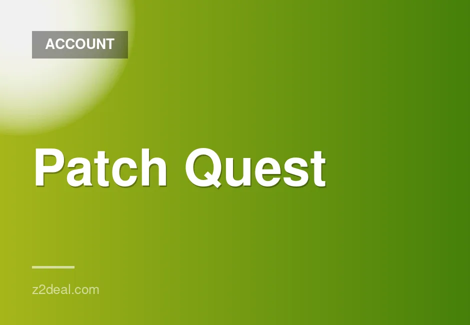 New Steam Account for Patch Quest - 0 Hours Played, Data Changeable, Quick Delivery