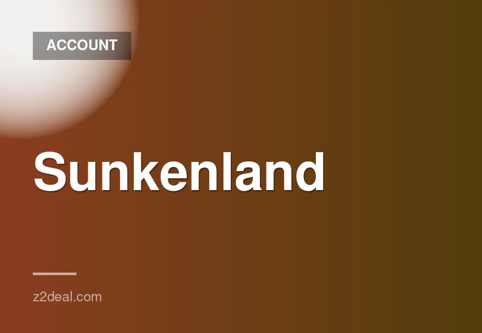 Sunkenland Steam Account with Offline Mode Access